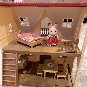 Calico Critters Red Roof Cozy Cottage